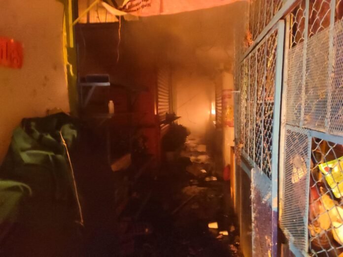 Incendio mercado Morelos
