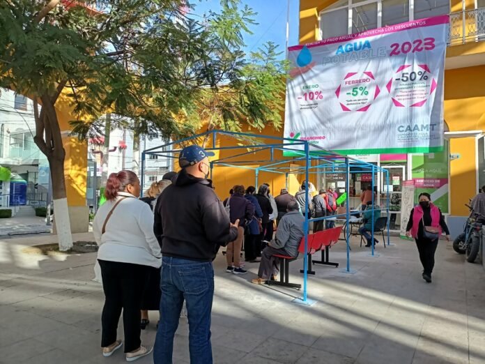 Servicio de agua en Tulancingo