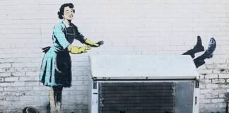 Banksy publica nuevo mural contra la violencia de género
