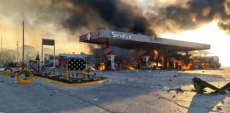 Explosión en gasolinera de Tula deja a dos personas sin vida