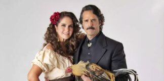 Lucero y José Ron graban serie en Hidalgo; ‘El gallo de oro’ original de la plataforma ViX+