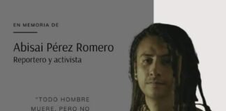 Muere periodista y activista en Hidalgo ABISAI PÉREZ ROMERO