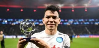 Nominan al ‘Chucky’ Lozano al jugador de la semana de la Champions League
