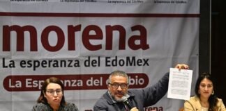 Coordinador de campaña de Delfina Gómez exige ‘Sacar las manos’ de la elección