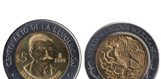 La moneda conmemorativa de 5 pesos se vende hasta en 700 mil pesos en internet