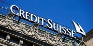 En problemas Credit Suisse, pierde 22 mdd frente a valores de EU