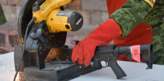 Sedena destruye 179 armas decomisadas