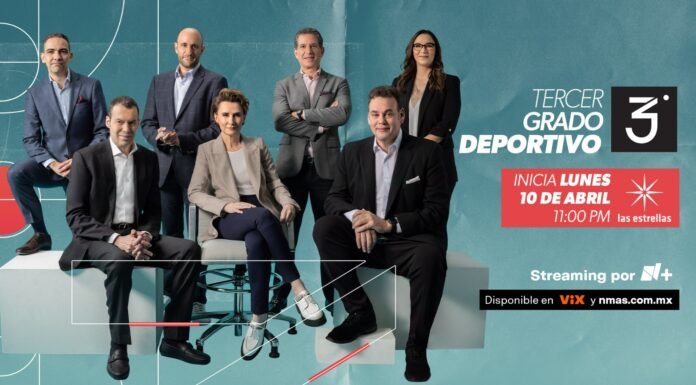 N+ de Televisa arma nuevo programa deportivo con periodistas reconocidos
