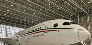 Dan el adiós al Avión presidencial: ¡Adiós México; Hola Tayikistán!