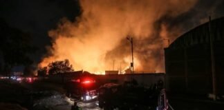 Se registra incendio en la Central de Abasto de la CDMX, hoy continuará con normalidad