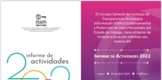ITAIH rendirá su informe de actividades 2022