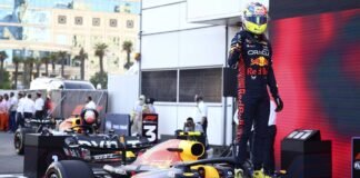 Checo Pérez gana la carrera sprint del GP de Azerbaiyán 2023 de F1