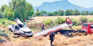 Alcalde de Santiago Tulantepec se accidenta; sufrió lesiones graves