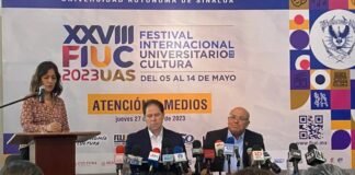 Presentan programa del Festival Internacional de la Cultura 2023 de la UAS