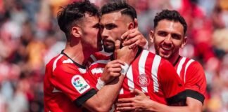 Girona sorprendió al Real Madrid con tremenda goleada
