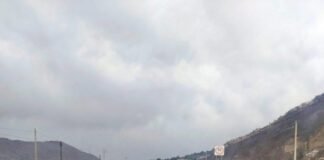 Granizada en valle de Tulancingo, sorprende a automovilistas