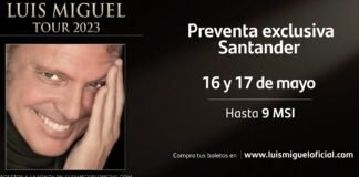Luis Miguel Tour 2023: Tendrá preventa de boletos a través de Santander