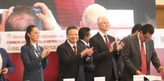 Acuerdan gobernadores de la Zona Metropolitana impulsar corredor logístico industrial en torno al AIFA