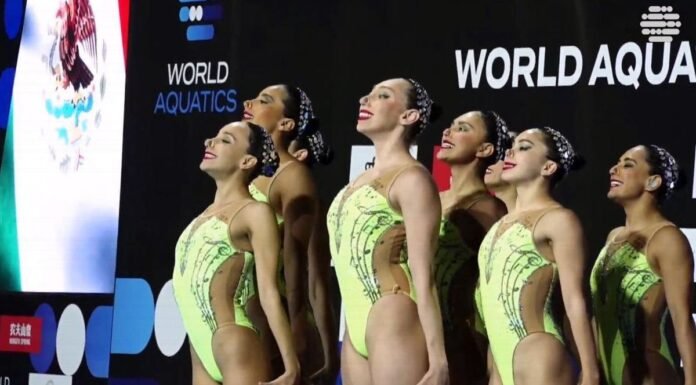 Mexicanas ganan medalla de oro en Nado Sincronizado en Egipto