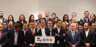 ‘Va por México’ cierra filas con Taboada y Romero; acusan persecución política del gobierno