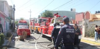 Trágico incendio: Mueren cuatro personas en Mineral de la Reforma