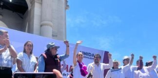 Promete Sheinbaum continuidad de la Cuarta Transformación