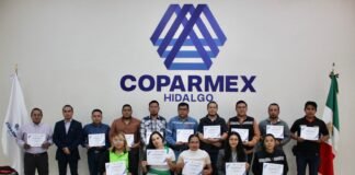 Empresas asociadas a COPARMEX se capacitan en seguridad y salud en el trabajo