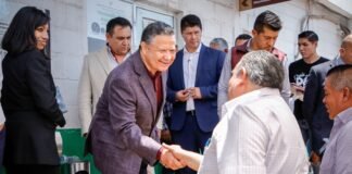 Menchaca visita instalaciones del Sistema de Transporte Convencional de Hidalgo