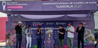 Arranca en Hidalgo el Trophy Tour del Campeonato Mundial de Voleibol de Playa Tlaxcala 2023