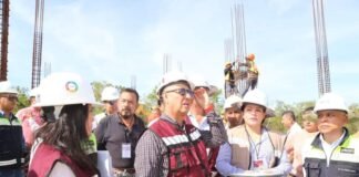 Supervisa Zenteno construcción de Clínica Hospital en Palenque, Chiapas