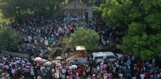 Reportan 37 deshidratados en 48 horas de mega peregrinación en Querétaro