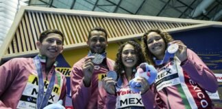 ¡México subcampeón mundial! ganan medalla de plata en clavados mixtos por equipos