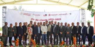 Preside Said Vargas Clausura de ciclo escolar de Educación Básica 2022-2023