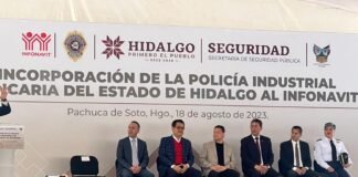 Infonavit incorpora a Policía Bancaria de Hidalgo