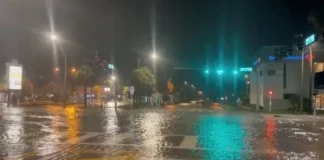 Idalia huracán categoría 3 se degrada a 2 y atraviesa Florida