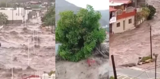 Los estragos de Hilary: daña puentes y vías en Baja California Sur y Baja California