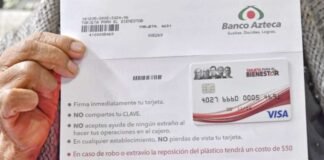 ¿Recibes pensión para adultos mayores y no has recogido tu tarjeta? ¡Tienes hasta mañana!
