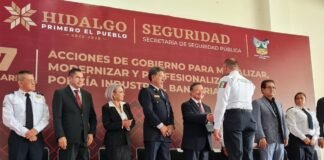 Se actualiza y moderniza la Policía Industrial Bancaria en Hidalgo