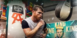‘Canelo’ Álvarez a ritmo de Peso Pluma; así se prepara para la pelea contra Jermell Charlo