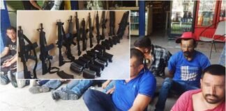 Detienen en La Ruana a 25 integrantes del CJNG