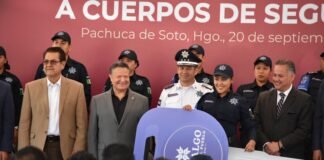 Julio Menchaca prioriza el equipamiento de la Policía y el Cuerpo de Bomberos
