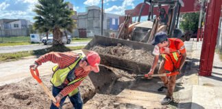 CAASIM inicia otra línea de distribución de agua en Pachuca