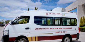 PGJEH instala MP móvil en la Feria San Francisco Pachuca 2023