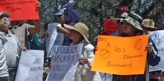 Actopan: Vecinos de Daxtha se manifiestan y rechazan basurero en la zona