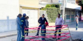 Continúa el Cierre Temporal de la Calle Leandro Valle en la ciudad de Tula