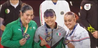Alexa Moreno gana medalla de oro en la Copa del Mundo de Gimnasia Artística