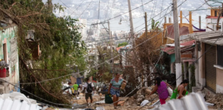 Huracán Otis deja 45 muertos y 47 desaparecidos, confirma Gobierno de Guerrero