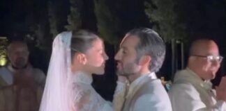 Luis Miguel si llegó a la boda de su hija Michell