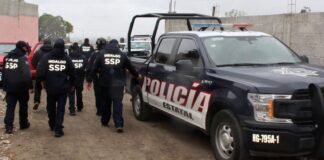 Aseguran cerca de 100 mil litros de gas LP, narcóticos y armas en el Arenal, Hidalgo