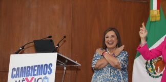 Advierte Xóchitl Gálvez que México vive un estado de guerra